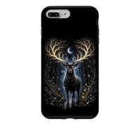 Custodia per iPhone 7 Plus/8 Plus Moonlit Mystic Deer Fantasy Foresta Grafica