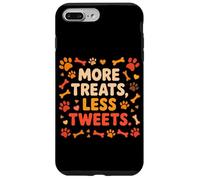 Custodia per iPhone 7 Plus/8 Plus MORE TREATS LESS TWEETS