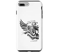 Custodia per iPhone 7 Plus/8 Plus Morire con onore Warrior Angel Wings Skull