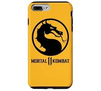 Custodia per iPhone 7 Plus/8 Plus Mortal Kombat 11 Dragon Black Logo