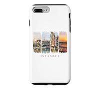 Custodia per iPhone 7 Plus/8 Plus Moschee Turchia, Bosforo e Basari - Vacanza Istanbul