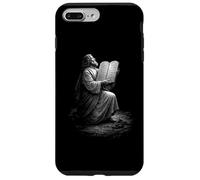 Custodia per iPhone 7 Plus/8 Plus Mosè Con Ebraico Dieci Comandamenti Tavolette Sul Sinai