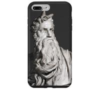 Custodia per iPhone 7 Plus/8 Plus Mosè Michelangelo Statua Rinascimentale Profeta Torah Bibbia