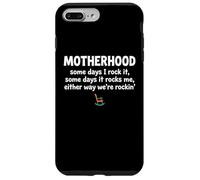 Custodia per iPhone 7 Plus/8 Plus Motherhood Some Days I Rock It Some Days It Rocks Me