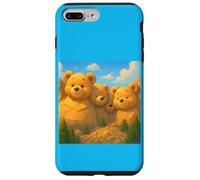 Custodia per iPhone 7 Plus/8 Plus Mount Rushmore National Memorial US Teddy Bears Presedents