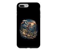 Custodia per iPhone 7 Plus/8 Plus Mountain Bike Sentiero Alpino Montagna Ciclismo