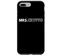 Custodia per iPhone 7 Plus/8 Plus Mrs. Crypto Matching Cryptocurrency Blockchain Husband Wife