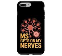 Custodia per iPhone 7 Plus/8 Plus MS ottiene sui miei nervi divertente consapevolezza medica dicendo
