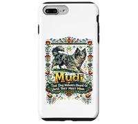 Custodia per iPhone 7 Plus/8 Plus Mudi Dog Nessuno ha sentito parlare finché non incontrano il mio