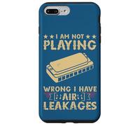 Custodia per iPhone 7 Plus/8 Plus Musica I am not playing wrong I Have Air Leakages Harmonica