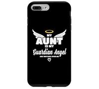 Custodia per iPhone 7 Plus/8 Plus My Aunt Is My Guardian Angel She Watches Over Me In Memory