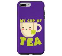 Custodia per iPhone 7 Plus/8 Plus My Cup of Tea - Bevitore di tazze da tè Kawaii