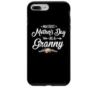 Custodia per iPhone 7 Plus/8 Plus My first Mother's Day as a Granny New Mom Mothers Day 2024