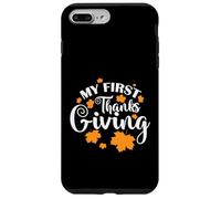 Custodia per iPhone 7 Plus/8 Plus My First Thank Giving USA America Holiday