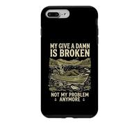Custodia per iPhone 7 Plus/8 Plus My Give A Damn Is Broken Funny Retirement Fishing Dad
