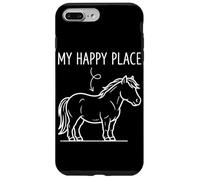 Custodia per iPhone 7 Plus/8 Plus My Happy Place - Cavallo in miniatura per amanti dei cavalli