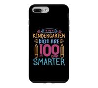Custodia per iPhone 7 Plus/8 Plus My Kindergarten Kids Are 100 Days Smarter Back To School