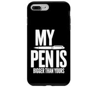 Custodia per iPhone 7 Plus/8 Plus My Pen Is Bigger Than Yours - Citazione divertente