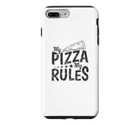 Custodia per iPhone 7 Plus/8 Plus My Pizza My Rules Italiano e Formaggio