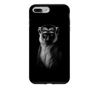 Custodia per iPhone 7 Plus/8 Plus Mystic Monkey Wildlife Primate Ritratto Notte