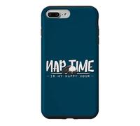 Custodia per iPhone 7 Plus/8 Plus Nap Time Is My Happy Hour Tapiro sonnacchioso e accogliente