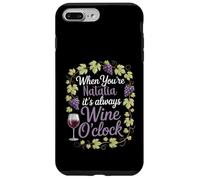 Custodia per iPhone 7 Plus/8 Plus NATALIA Personalized Women's Gift Custom NATALIA