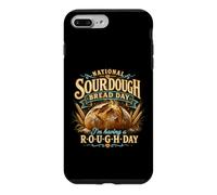 Custodia per iPhone 7 Plus/8 Plus National Sourdough Bread Day Rough Day Baker Pun