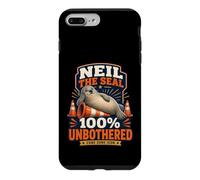 Custodia per iPhone 7 Plus/8 Plus Neil The Seal 100 Percent Unbothered Funny Neil The Seal