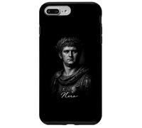 Custodia per iPhone 7 Plus/8 Plus Nero Imperatore Romano Ritratto Antica Roma Icona