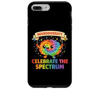 Custodia per iPhone 7 Plus/8 Plus Neurodiversità Spettro cerebrale Consapevolezza dell"autismo ADHD Uomini Bambini