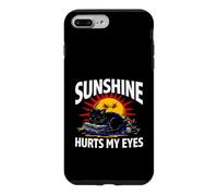 Custodia per iPhone 7 Plus/8 Plus Night Owl Introvert Sunshine Hurts My Eyes Funny Black Cat