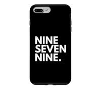 Custodia per iPhone 7 Plus/8 Plus NINE SEVEN NINE Codice area 979 College Station TX Texas Stati Uniti d'America