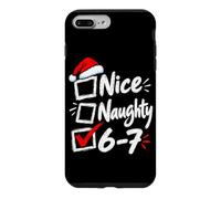 Custodia per iPhone 7 Plus/8 Plus Nizza Cattivo 6-7 Buon Natale Divertente Sei Sette
