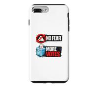Custodia per iPhone 7 Plus/8 Plus No Fear More Vots Democracy Voting Design