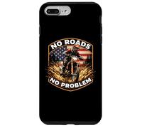 Custodia per iPhone 7 Plus/8 Plus No Roads No Problem Dirt Bike Rider Moto MX American