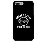 Custodia per iPhone 7 Plus/8 Plus Nobody Cares Work Harder Personal Trainer