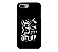 Custodia per iPhone 7 Plus/8 Plus Nobody Is Coming To Save You Get Up Automotivazione -