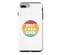 Custodia per iPhone 7 Plus/8 Plus Nome personalizzato cher I love cher Retro stile vintage