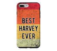 Custodia per iPhone 7 Plus/8 Plus Nome personalizzato Harvey I love Harvey Retro stile vintage