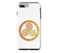 Custodia per iPhone 7 Plus/8 Plus Non accetto più le cose che non posso cambiare il triskelion