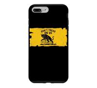 Custodia per iPhone 7 Plus/8 Plus Non calpestare noi Anarchico Gatto Nero Gadsden Parodia