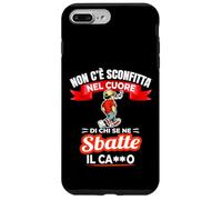 Custodia per iPhone 7 Plus/8 Plus Non c'è sconfitta nel cuore di chi se ne frega o sbatte