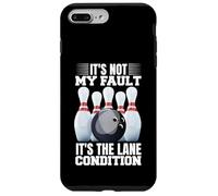Custodia per iPhone 7 Plus/8 Plus Non è colpa mia, è la corsia Condizioni Bowling Bowler