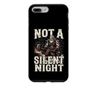 Custodia per iPhone 7 Plus/8 Plus Non è una notte silenziosa - Babbo Natale divertente e duro