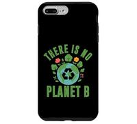 Custodia per iPhone 7 Plus/8 Plus Non esiste un pianeta B Retro Riciclare il cambiamento climatico Giornata della Terra