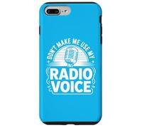 Custodia per iPhone 7 Plus/8 Plus Non farmi usare la mia voce radiofonica retrò