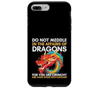 Custodia per iPhone 7 Plus/8 Plus Non immischiarti negli affari dei draghi perché sei croccante