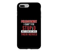 Custodia per iPhone 7 Plus/8 Plus Non posso aggiustare stupido ma posso entrare nei loro nervi divertente