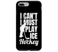Custodia per iPhone 7 Plus/8 Plus Non posso, devo giocare a hockey su ghiaccio