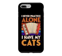 Custodia per iPhone 7 Plus/8 Plus Non pratico mai la fisarmonica da solo, ho i miei gatti